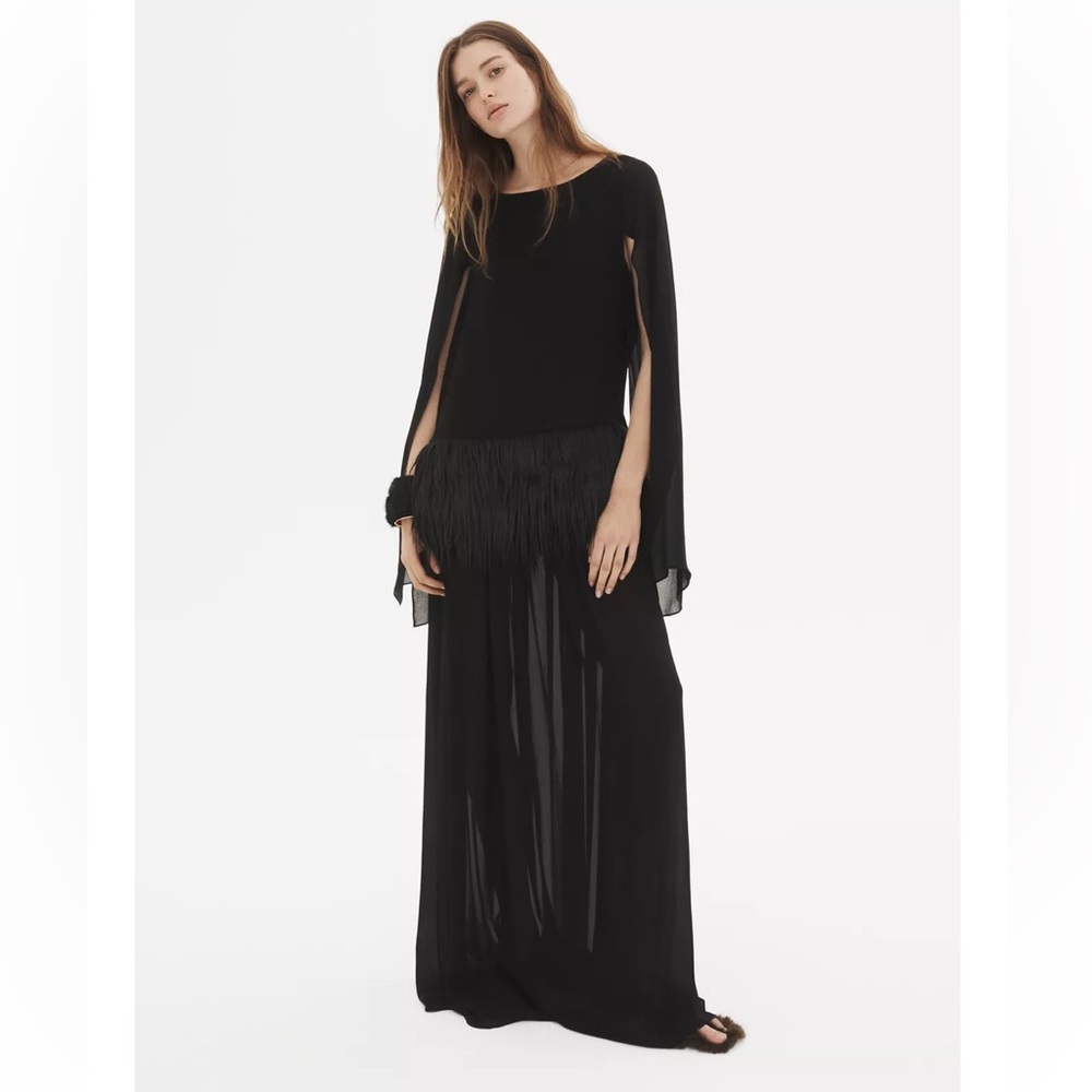 FAUX FUR LIMITED EDITION DRESS